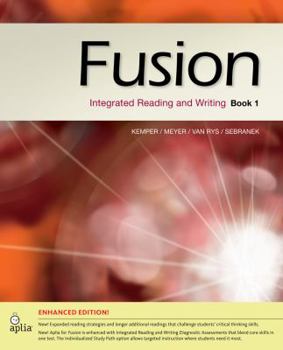 Paperback Fusion Book 1, Enhanced Edition: Integrated Reading and Writing Book