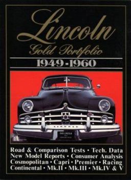 Paperback Lincoln Gold Portfolio, 1949-1960 Book