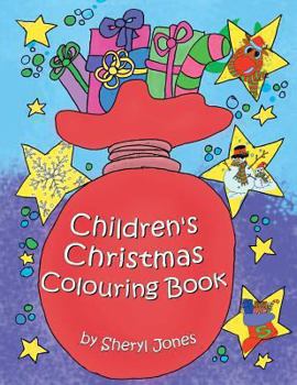 Paperback Children's Christmas Colouring Book