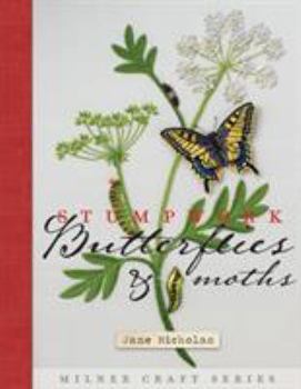 Hardcover Stumpwork Butterflies & Moths Book