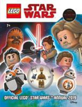 Hardcover Official Lego Star Wars Annual 2019 (with figurine) Book