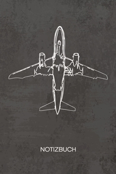 NOTIZBUCH A5 Dotted: Vintage Liebhaber Notizheft GEPUNKTET 120 Seiten - Sonnenuntergang Notizblock Retro Flugzeug Skizzenbuch - Vintage Geschenk f�r Retro Liebhaber Vintage Liebhaber 90er Kind