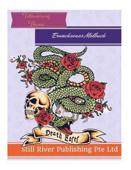 Paperback Tätowierung Thema: Erwachsenes Malbuch [German] Book
