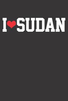 Paperback Notebook: Sudan Sudanese Africa Dot Grid 6x9 120 Pages Book