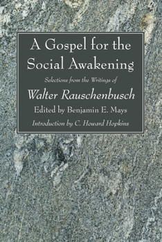 Paperback A Gospel for the Social Awakening Book