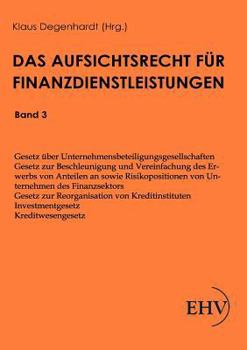 Aufsichtsrecht Uber Finanzdienstleistungen