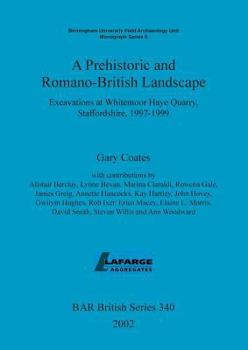 Paperback A Prehistoric and Romano-British Landscape: Excavations at Whitemoor Haye Quarry, Staffordshire, 1997-1999 Book