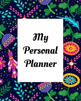 Paperback My Personal Planner Book