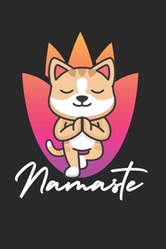 Namaste: Indian Style Meditation Notebook, Journal, Diary, Planner 120 Pages Size: 6x9 in, DIN A5 with blanko pages. Perfect gift for Yoga and spiritual Lovers