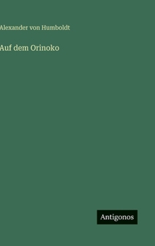 Hardcover Auf dem Orinoko [German] Book