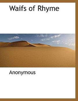 Paperback Waifs of Rhyme Book