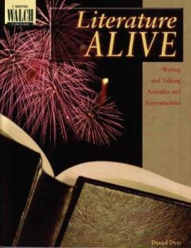 Paperback Literature Alive: Writing and Talking Activities and Reproducibles Book