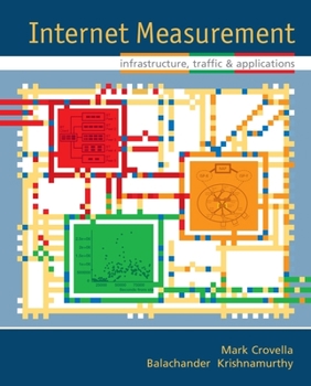 Hardcover Internet Measurement: Infrastructure, Traffic and Applications Book