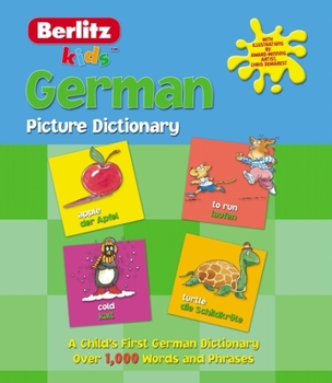 Paperback German Picture Dictionary Book