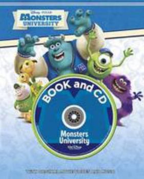 Hardcover Disney Monsters University Book and CD Book