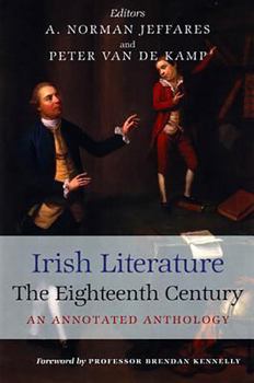 Paperback Irish Literature the Eighteenth Century: An Annotated Anthology Book