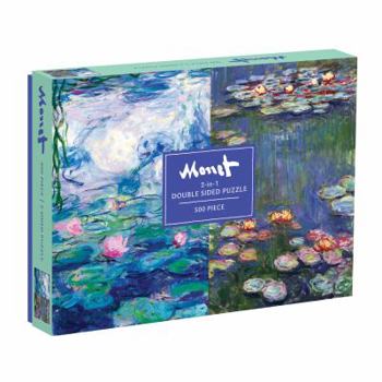 Misc. Monet 500 Piece Double Sided Puzzle Book