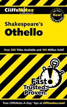 Paperback Cliffsnotes on Shakespeare's Othello Book