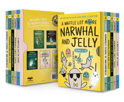 A Waffle Lot More Narwhal and Jelly (Hardcover Books 6-10) (A Narwhal and Jelly Book)