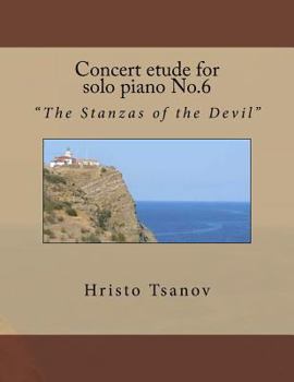 Paperback Concert etude for solo piano No.6: "The Stanzas of the Devil" Book