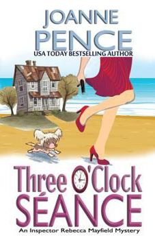 Paperback Three O'Clock Seance: An Inspector Rebecca Mayfield Mystery Book