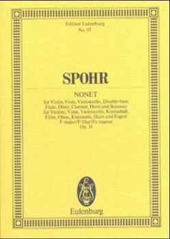 Paperback Ludwig Spohr: Nonet, Opus 31 Book