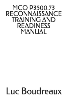 Paperback McO P3500.73 Reconnaissance Training and Readiness Manual Book