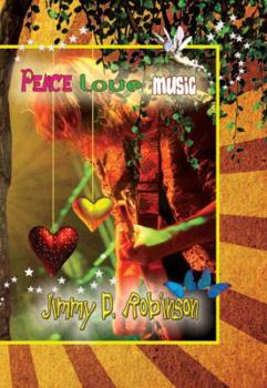 Hardcover Peace Love Music Book