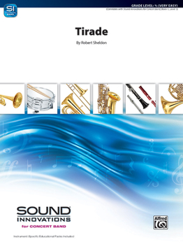 Paperback Tirade: Conductor Score & Parts Book
