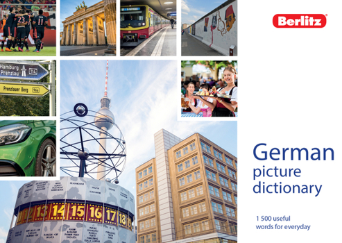 Paperback Berlitz Picture Dictionary German Book