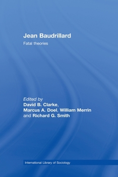 Paperback Jean Baudrillard: Fatal Theories Book