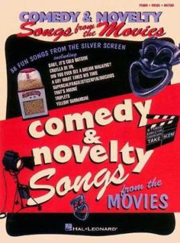 Paperback Comedy & Novelty Songs from the Movies Book