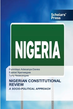 Paperback Nigerian Constitutional Review Book