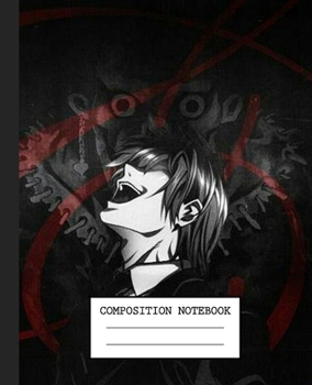 Notebook: Anime Death Note Soft Glossy Cover Graph Paper Pages Book 7.5 x 9.25 Inches 110 Pages