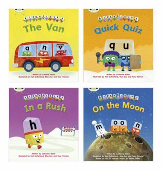 Paperback Learn to Read at Home with Bug Club Phonics Alphablocks: Phase 3 - Reception term 2 (4 fiction books) Pack A (Phonics Bug) Book