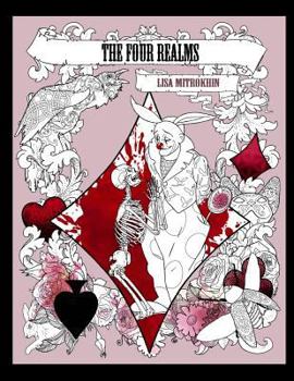 Paperback The Four Realms: A Coloring Book For Adults Book