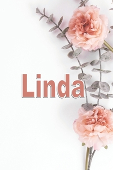 Paperback Linda: Personalized Lined Journal Notebook Book