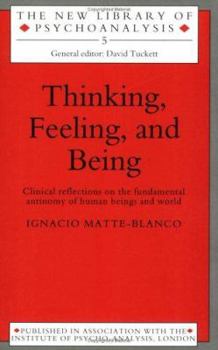 Paperback Thinking, Feeling, and Being Book