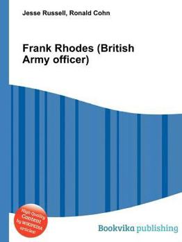 Paperback Frank Rhodes (British Army Officer) Book