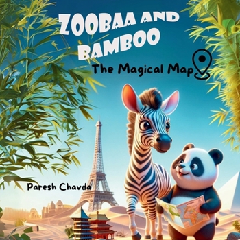 Paperback Zoobaa and Bamboo - The Magical Map Book