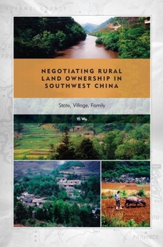 Hardcover Negotiating Rural Land Ownership in Southwest China: State, Village, Family Book