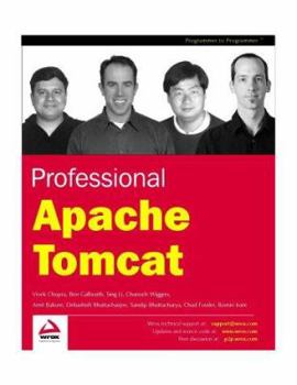 Paperback Professional Apache Tomcat Book