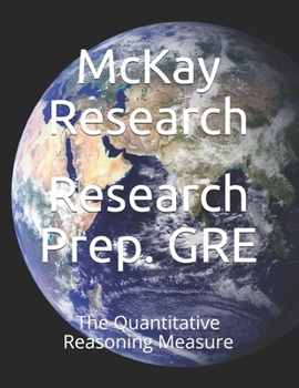 Paperback Research Prep. GRE: The Quantitative Reasoning Measure Book