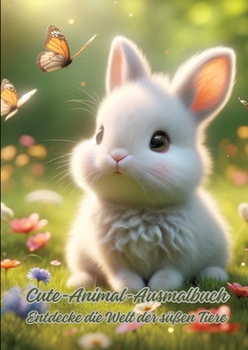 Paperback Cute-Animal-Ausmalbuch: Entdecke die Welt der süßen Tiere [German] Book