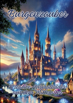 Burgenzauber: Kreative Ausmalbilder aus dem Mittelalter (German Edition)