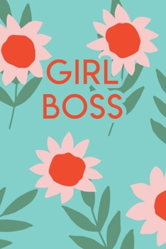 Paperback Girl Boss: 110 Blank Lined College Ruled Journal for Women Book