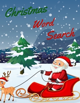 Christmas Word Search : Christmas Word Search Puzzle Book, Christmas Activity Book