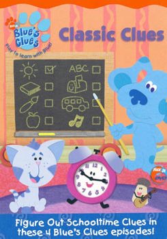 DVD Blue's Clues: Classic Clues Book