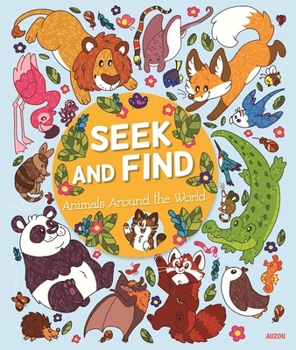 Board book Seek and Find Animals of the World Book