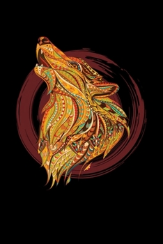 Wolf Journal: Wolves Notebook Note-Taking Planner Book, Present, Gift For Animals Lover